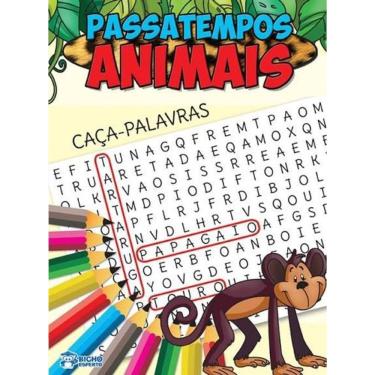 Imagem de Passatempos Animais - Caça-Palavras