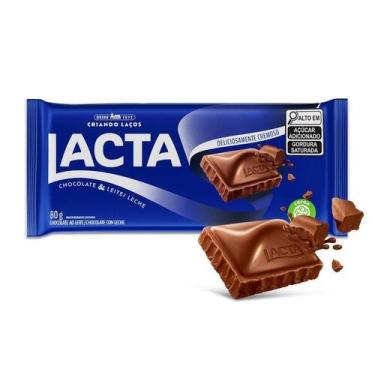 Imagem de Chocolate Lacta Ao Leite 80g