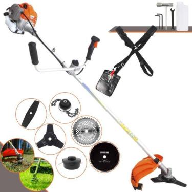 Imagem de Roçadeira Cortador de Grama Vulcan VR430-P À Gasolina 2T 43cc 1,7HP 10