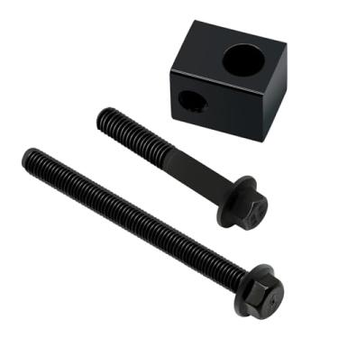 Imagem de LESHIAUTO Kit de ajuste de polia da bomba do alternador, suporte de gerador, porca de parafuso compatível com Hyundai Elantra 2001-2006 Accent 2000-2007 Kia Rio 2006-2007 Rio5 2006-2007 Substituição