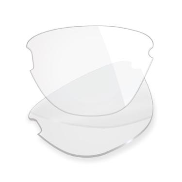 Imagem de Mryok Lentes de substituição UV400 para óculos de sol Oakley Frogskins Lite OO9374, HD Polarized, proteção UV, resistente a impactos e ajuste perfeito - HD Clear Anti Blue Light