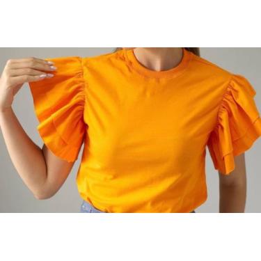 Imagem de T-shirt Feminina - Tamanho GG - Blusa 