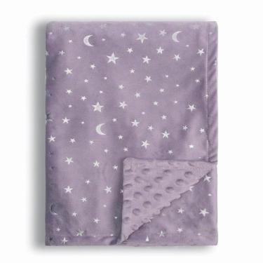 Imagem de Cobertor de bebê Donsonny Violet 76x102 cm Soft Minky