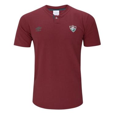 Imagem de Camisa Polo Umbro Fluminense Viagem 2024/25 Masculina