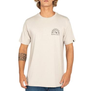 Imagem de Camiseta Quiksilver Freedom Swell Areia-Masculino