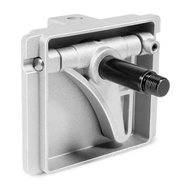 Imagem de Conjunto de dobradiça e suporte de roda superior de liga 100016A-1 para serra de fita de ferro fundido de 14 polegadas, para Jet JWBS-14CS, JWBS-14DXPRO