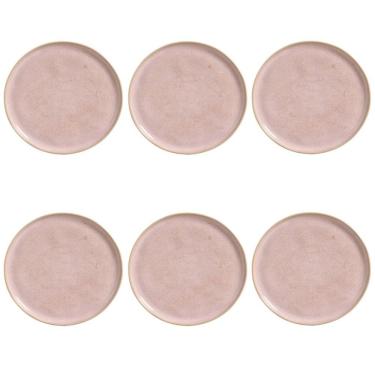 Imagem de Conjunto De Pratos De Sobremesa 06 Peças Bio Litchi Porto Brasil