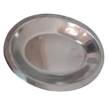 Imagem de Travessa De Servir Inox 30Cm Elegância E Durabilidade