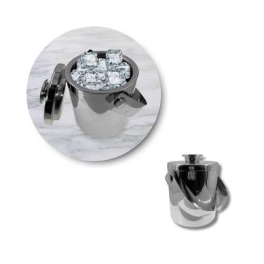 Imagem de Balde de gelo com tampa e alca inox 1500l florarte