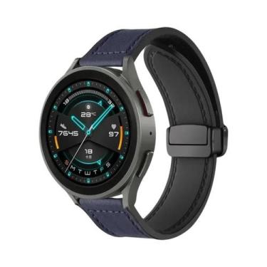 Imagem de Pulseira De Couro E Silicone De 41mm E 46mm Para Huawei Watch GT 4, GT
