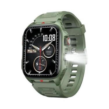 Imagem de Relógio Inteligente Militar Masculino Com Monitor De Atividade, À Prov