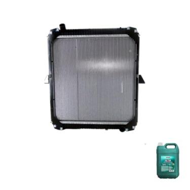 Imagem de Kit Radiador MB 1620 06/13 OM906 + Aditivo Radiador Pronto Uso 1L + Água Desmineralizada 5L