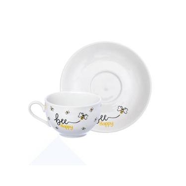 Imagem de Xicara De Chá Porcelana Honey 160Ml - Hauskraft
