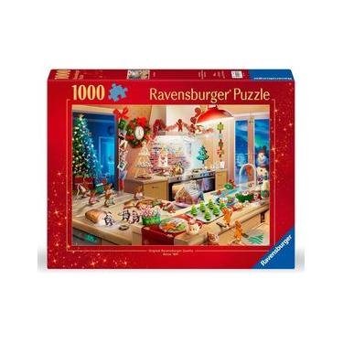 Imagem de Puzzle 1000 peças Casa Natalina - Importado - Ravensburger Puzzle 1000 peças Casa Natalina Ravensburger 12000718