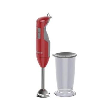 Imagem de Mixer Oster Versátil Vermelho com Função Turbo, Haste de Aço Inox e 250W - FPSTHB2610R