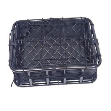 Imagem de KiBcsLic Cesto Traseiro para Bicicleta com Forro para Transporte de Animais de Estimação E Dobrável.