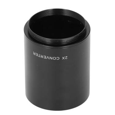 Imagem de Tbest 2X Teleconversor T Mount Professional HD Optical Glass Magnification Lens Converter para fotografia de vida selvagem, observação de pássaros, câmeras DSLR de liga de alumínio