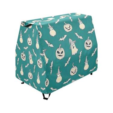 Imagem de Qilmy Scary Halloween Kids Water Table Cover, Duty Waterproof Patio Table Covers for Outdoor Toddler Splash Tables, UV Resistant & Dustproof Play Table Protector, Cover Only