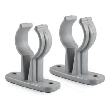 Imagem de Kit 2 Porta Remo Alto De Nylon - Presilha Suporte Tubo 32mm