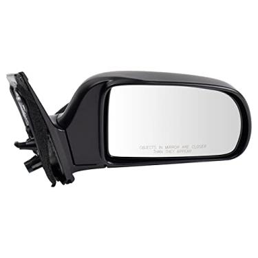 Imagem de Espelho retrovisor lateral elétrico, preto, lado direito, para Toyota Sienna 98-03