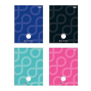 Imagem de Caderno de Caligrafia Pauta Ampliada Brochura Neuro 40 Folhas- Sortido-UN