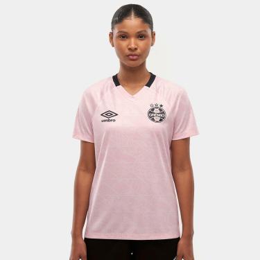 Imagem de Camisa Grêmio Outubro Rosa 25/26 Torcedor Umbro Feminina-Feminino