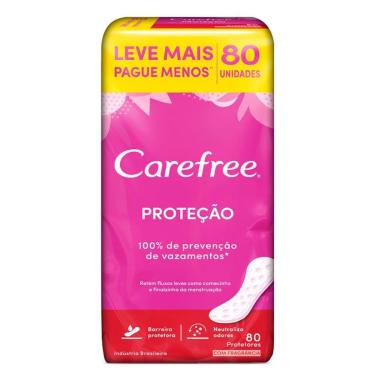 Imagem de Protetor Diário Carefree – Proteção com Fragrância 80Un-Unissex