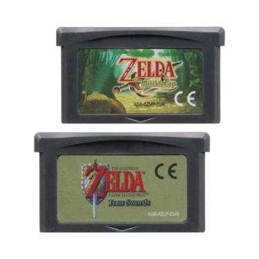 Imagem de Cartucho De Jogo Zelda GBA 32 Bits, Coleção De Jogos Legend of Zelda L