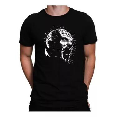 Imagem de Camiseta Hellraiser Filme Cult Terror Antigo Camisa - Dinka, M, Preto