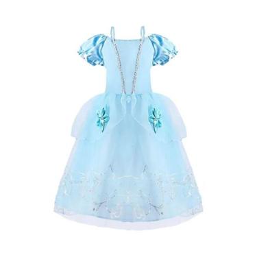 Imagem de Vestidos de Princesa para Meninas - Rapunzel, Cinderela, Bela - Festa 