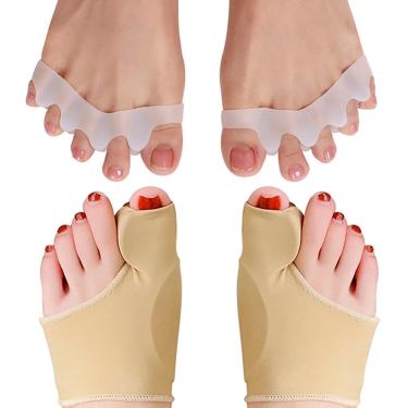 Imagem de Kit 2 Pares Protetor Alivio De Dores - Proteção Para Joanetes-Unissex