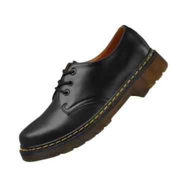 Imagem de Sapatos Casuais Masculinos De Couro Genuíno Respirável Antiderrapante 