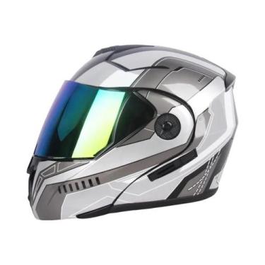 Imagem de Capacete De Motocicleta Unissex De Rosto Inteiro 2024, Capacete Modula