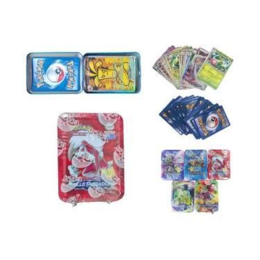 Imagem de Caixa De Batalha Do Jogo De Cartas Pokémon Em Metal Ferro 41 42 48 118