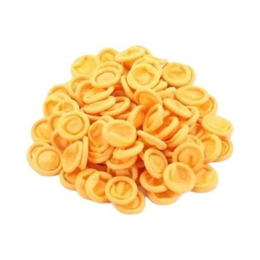 Imagem de Dedeiras De Látex Descartáveis Multicoloridas 100/300 Unidades Com Bor