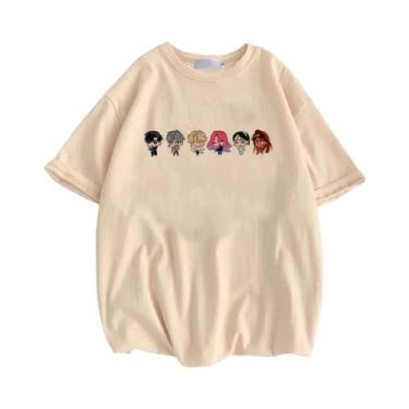 Imagem de Camiseta Teen Psychedelic Alien Stage Top, Estilo Vintage Dos Anos 80 