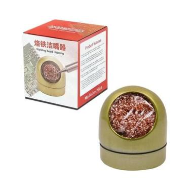 Imagem de Bola De Cobre Para Limpeza De Pontas De Ferro De Solda, Filtro De Malh