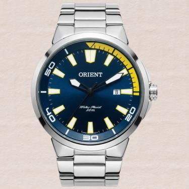 Imagem de Relógio Orient Masculino Analógico Prata MBSS1197A PYSX