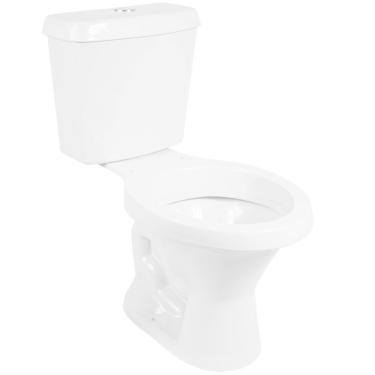 Imagem de Kit Bacia com Caixa Acoplada Liberty 6 Litros Branca - 015002 - SANTAMARINA