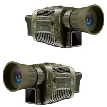 Imagem de Câmera Monóculo NV1000 Visão Noturna Zoom Óptico 5x 4k HD Até 1KM - Mi
