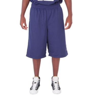 Imagem de Bermuda Basquete Masculina M10 Action Lisa, Marinho, G