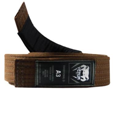 Imagem de Faixa Jiu Jitsu Adulto Venum Bjj Belt Marrom, A1