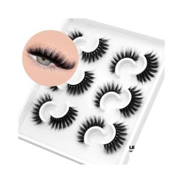 Imagem de Cílios Postiços 3D De Visom Natural Macio E Espesso Veltrinay Para Ext
