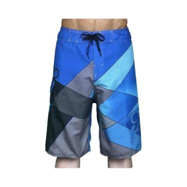 Imagem de Bermuda Masculina Estampada Para Natação, Surf, Praia E Corrida, Moda 