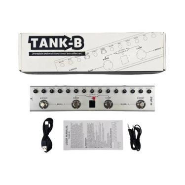 Imagem de Pedal Multi-FX Para Baixo M-VAVE Tank-B/G/MINI Com 36 Predefinições, 9