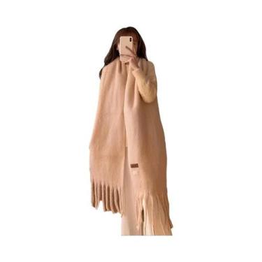Imagem de Cachecol Longo De Imitação De Cashmere Soft Dream Macaroon, Conforto E