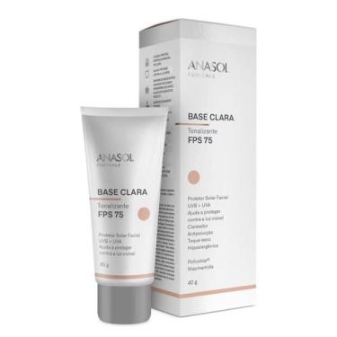 Imagem de Protetor solar anasol base clara fps 75 vegano 40g