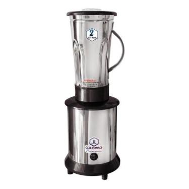 Imagem de Liquidificador Industrial JL Colombo 2L Baixa Rotação Aço In