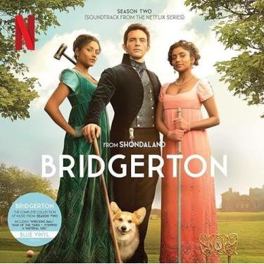 Imagem de Trilha sonora da 2ª temporada de Bridgerton em vinil azul 2 LP - Marca