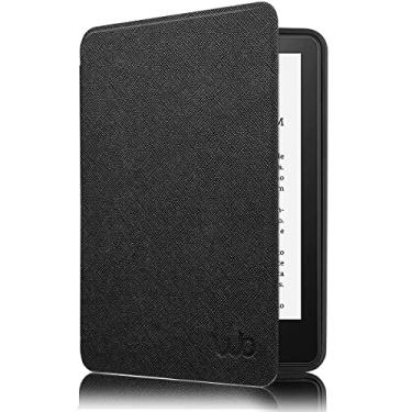 Imagem de WB Capa Kindle Paperwhite 11a geração 2021 - Ultra leve Silicone Flexível e Sensor Magnético - Preta (Não Compatível com Kindle 11ª Geração ou Kindle Paperwhite 10ª Geração)